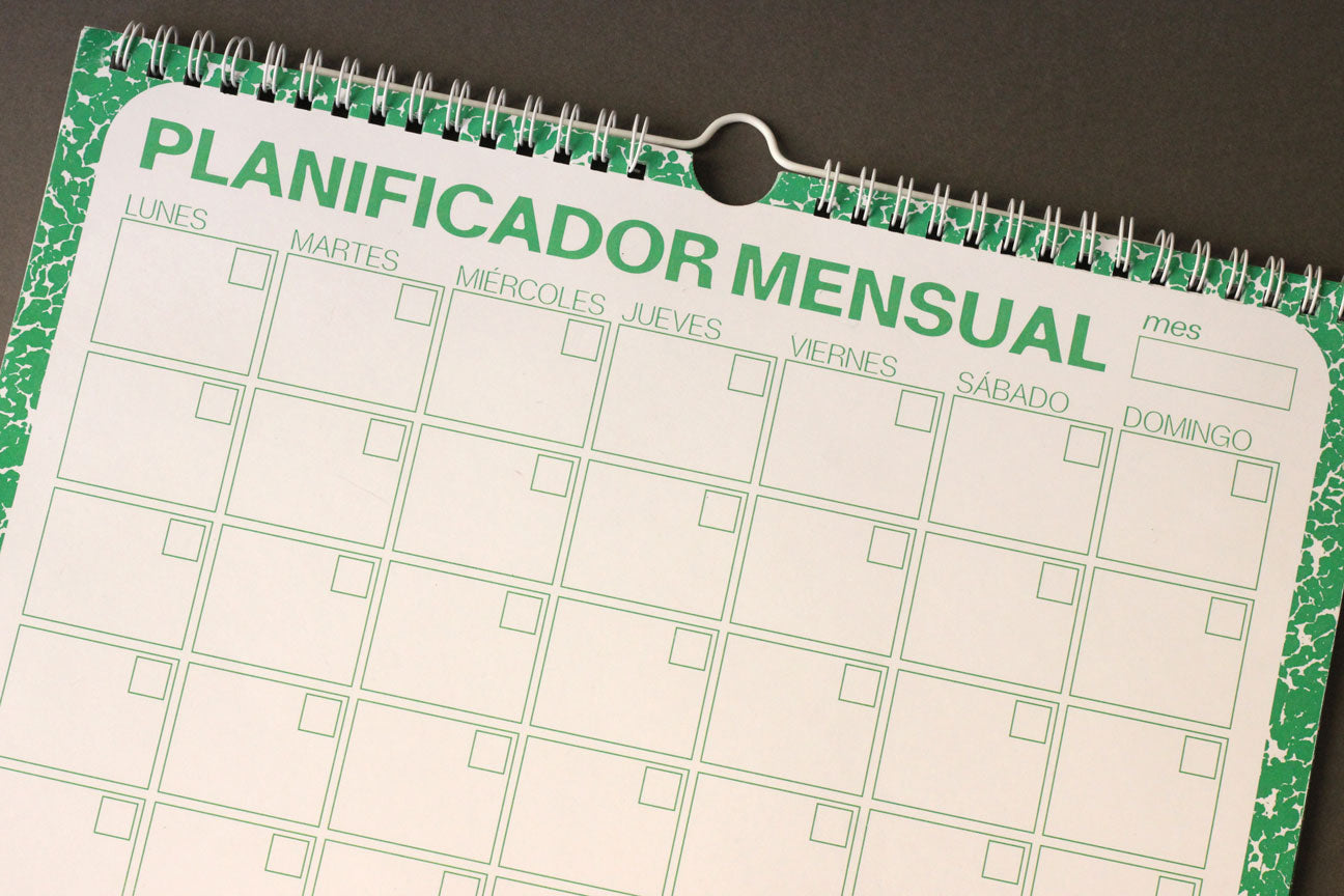 Planificador mensual